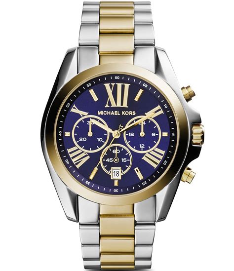 michael kors bradshaw watch two tone|Michael Kors runway chronograph.